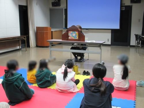 紙芝居の様子