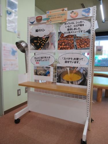 給食センターの展示２
