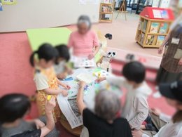 工作をしている様子